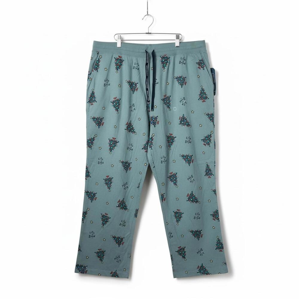 Life is Good Women’s Snuggle Up Sleep Pants XXL – Vintage Heart Tree Print – NWT